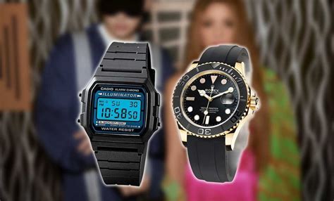 rolex vs casio diferencia